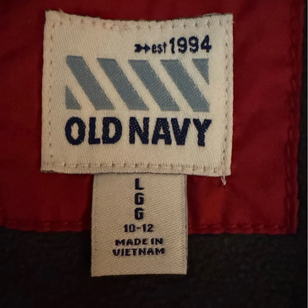 Old Navy Red Puffer Vest